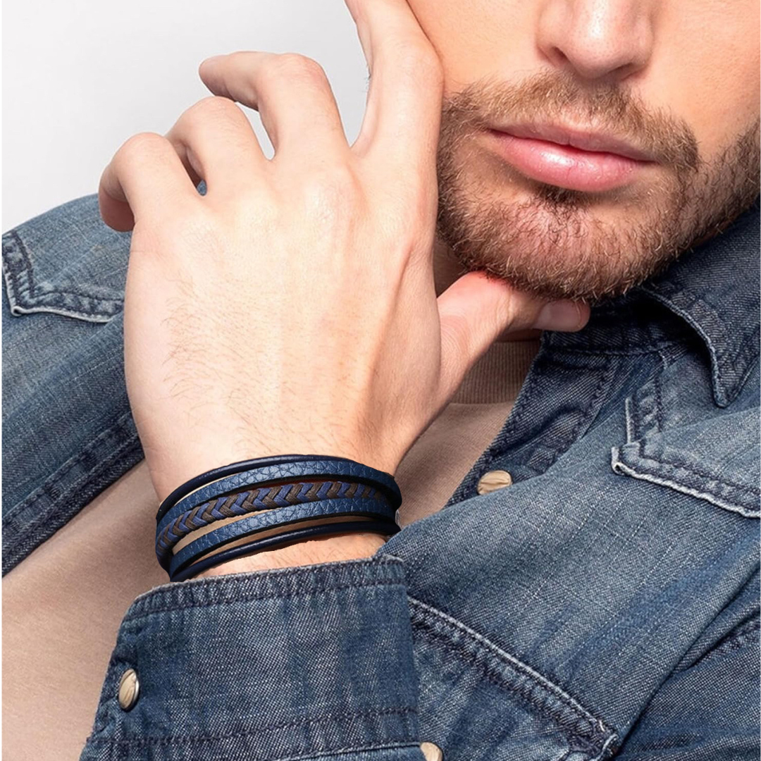 PULSERA HORIZONTE AZUL