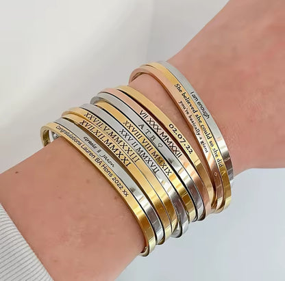 BRAZALETE PERSONALIZADO