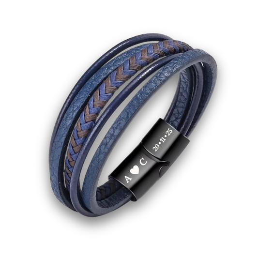PULSERA HORIZONTE AZUL